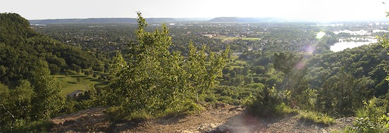 Blufftop View of La Crosse